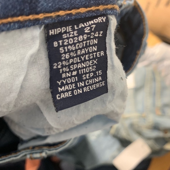 Hippie Laundry Women’s Jeans Size 27 - Picture 8 of 8